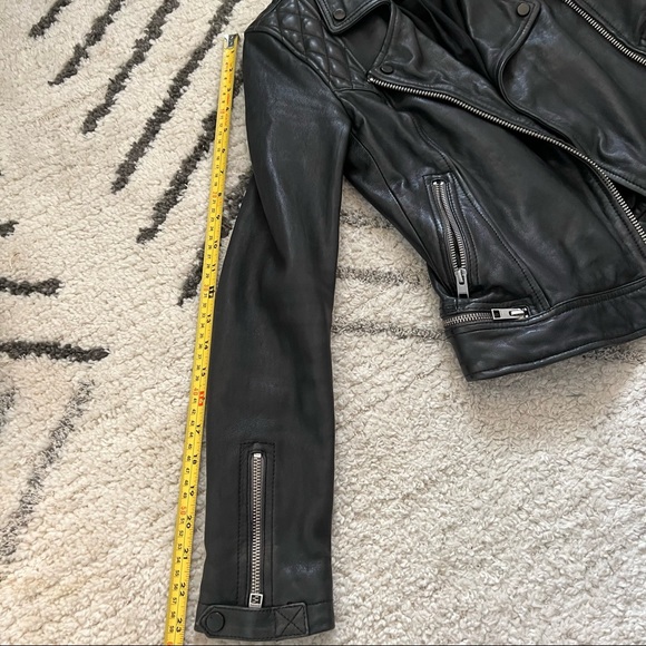 Allsaints Leather Jacket - Picture 12 of 13